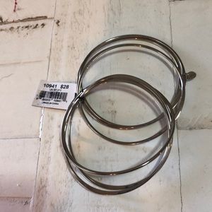 Cookie Lee silver bracelets